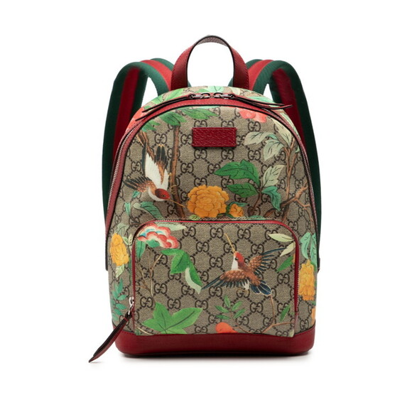 GUCCI Cream Leather Backpack main image 5